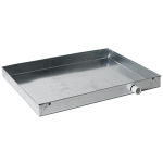 Condensate Metal Drain Pan, 26 x 52 x 2", 26 ga
