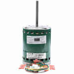 EM Blower Motor, 1/3 hp, 1075 rpm, 5-Speed, CCW/CW, 208-230V